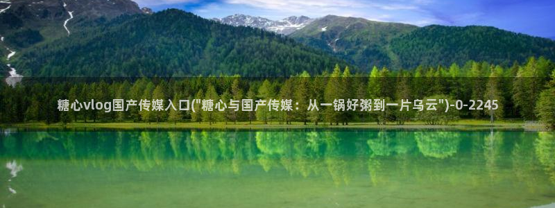糖心vlog..